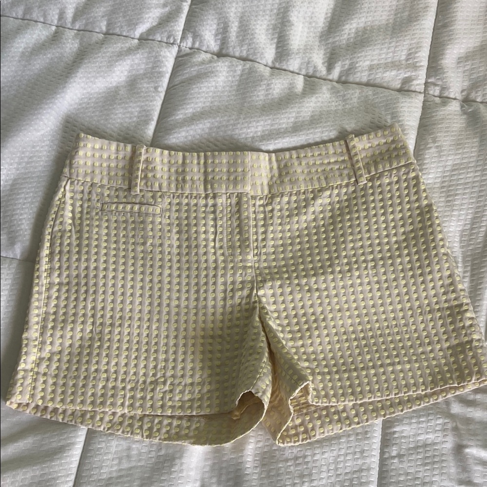 LOFT NWOT Yellow Bermuda Shorts for a Chic Summer Look